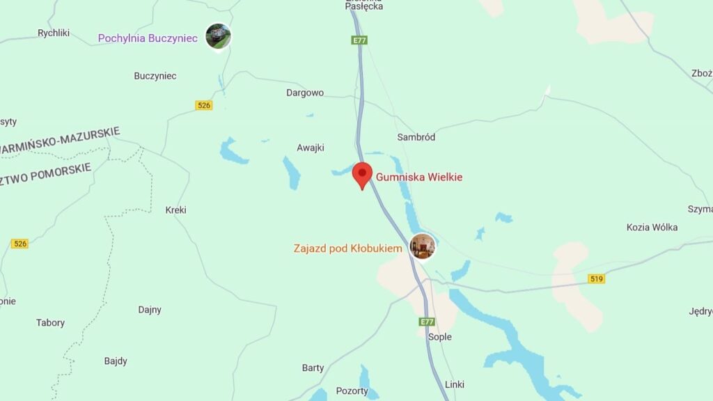Wypadek Na Krajowej 7. W Zaznaczonym Miejscu Doszło Do Zderzenie Dwóch Pojazdów.