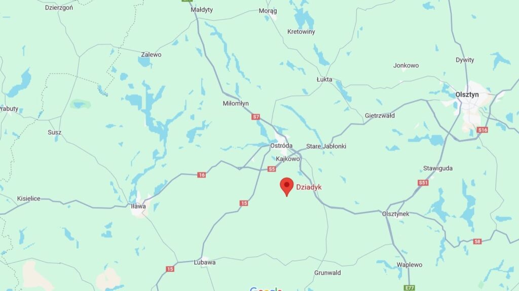 Pożar W Dziadyku W Gminie Ostróda