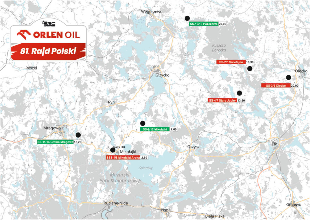 REGION: Wypadek samochodu rajdowego. Śmierć tuż przed 81. Rajdem Polski! 14 Wypadek Kierowcy Rajdowego Przed 81. Rajdem Polski