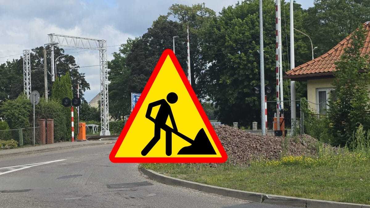 Znów zamkną przejazd kolejowy od Słowackiego! PKP potwierdza – „To nie koniec napraw!” 1 Przejazd Kolejowy Ostróda