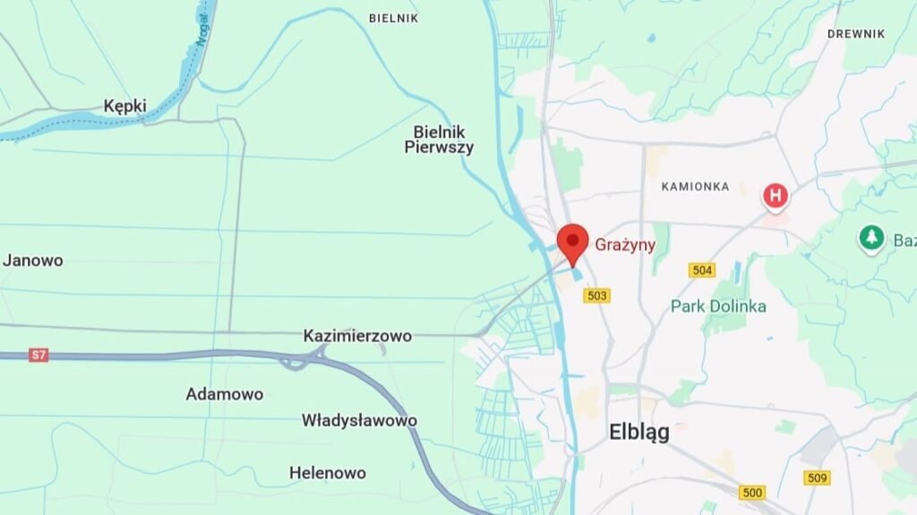 Region: Śmierć w Kanale Elbląskim. Utonął mężczyzna! 14 Śmierć W Kanale Elbląskim.