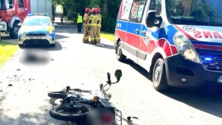 Wypadek w Plękitach