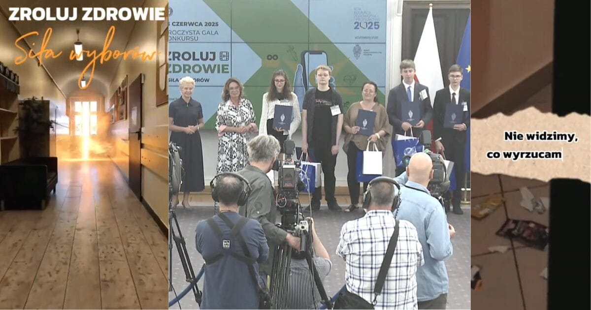 Sukces uczniów Szkół Podstawowej numer 2 - wygrali ogólnopolski konkurs "Zroluj zdrowie – siła wyborów" 1 Zroluj Zdrowie