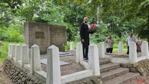 500 lat Reformacji w Ostródzie: nazwanie Ronda Reformacji i odsłonięcie pamiątkowej tablicy 40 500 Lat Reformacji Ostroda Rondo Tablica Gizewiusz 20 1