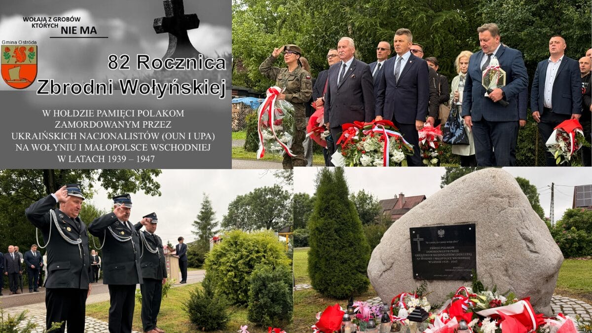 Zbrodnia Wołyńska Nie Została Zapomniana – Gminne Uroczystości W Brzydowie