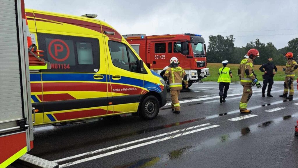 Wypadek Na Dk 16 W Lubajnach