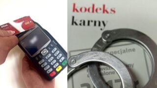Kryminalni zatrzymali mężczyznę, który płacił przywłaszczoną kartą bankomatową.