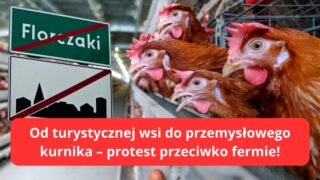 Florczaki Od turystycznej wsi do przemysłowego kurnika – protest przeciwko fermie!