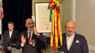 Piotr Kolaj honorowym obywatelem Ostrody