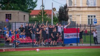 Sokół miał solidne wsparcie kibiców - fot. Maciej Żynda/Sokół Ostróda Facebook