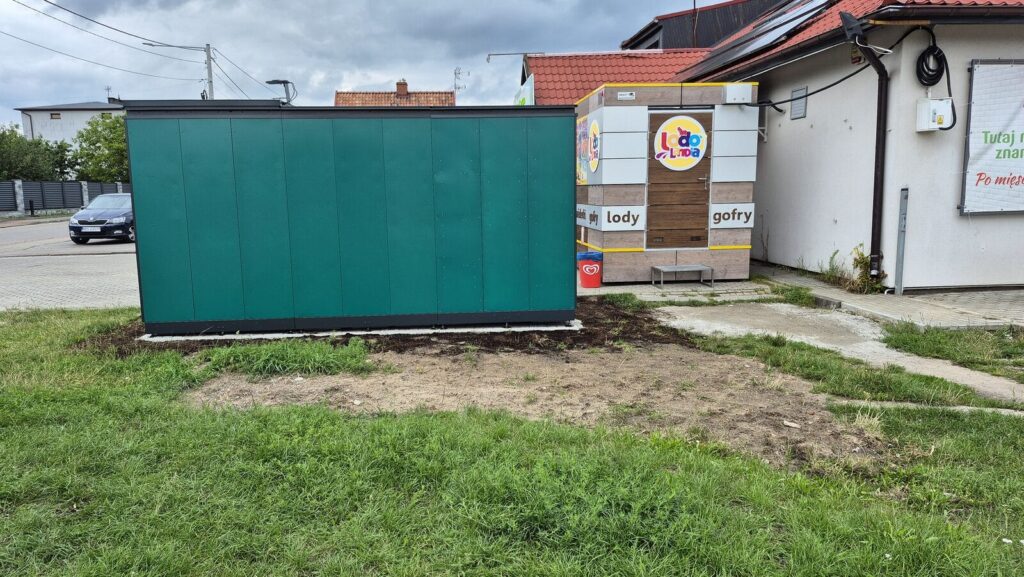 Kontenery Pck W Ostródzie.