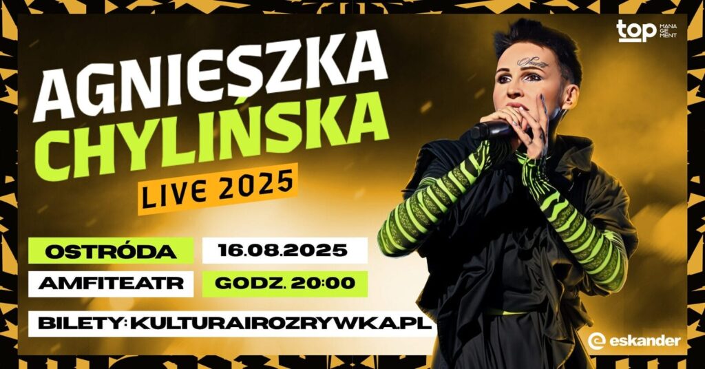 Letnie wydarzenia w Ostródzie. Sprawdzamy kalendarz na końcówkę wakacji 2 Agnieszka Chylińska Ostróda 2025