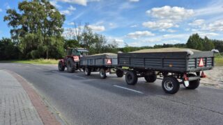 Trzeźwe żniwa w powiecie ostródzkim to gwarancja bezpieczeństwa na drogach, Niestety! Wczoraj (11.08) drogówka zatrzymała traktorzystę, który wydmuchał promile.