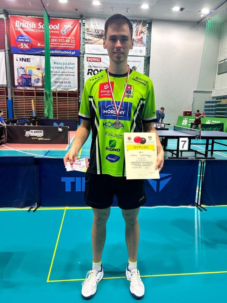 On srebrny, ona brązowa. Dobry początek sezonu tenisistów Morlin Ostróda 3 Medale Zawodników Morlin Ostróda Na I Grand Prix Warmii I Mazur Juniorów I Seniorów