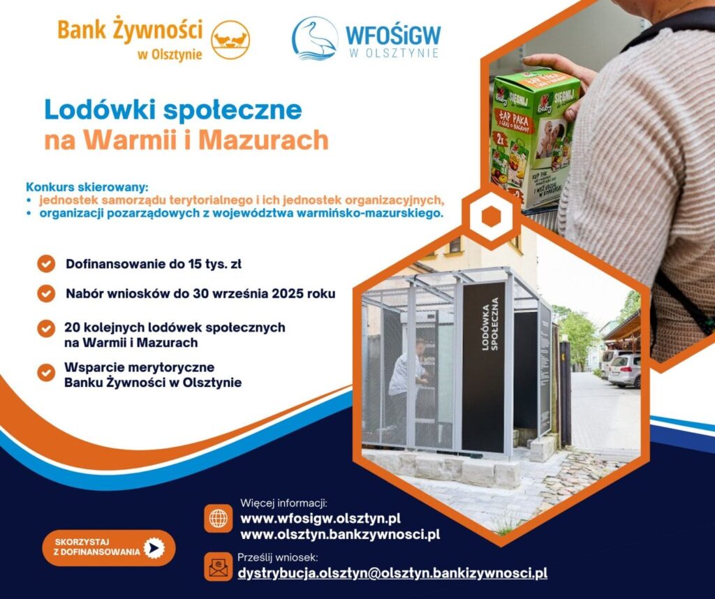 Lodówki społeczne w regionie. Jest szansa na otwarcie takiego miejsca w Ostródzie! 4 Lodówki Społeczne W Regionie. Jest Szansa Na Otwarcie Miejsca W Ostródzie!
