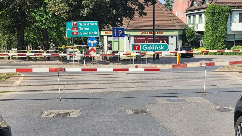 przejazd, zamknięty przejazd, pkp
