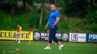 Marek Śnieżawski stoi przed nie lada wyzwaniem. Dziś zmierzy się ze Stomilem, fot. Maciej Żynda