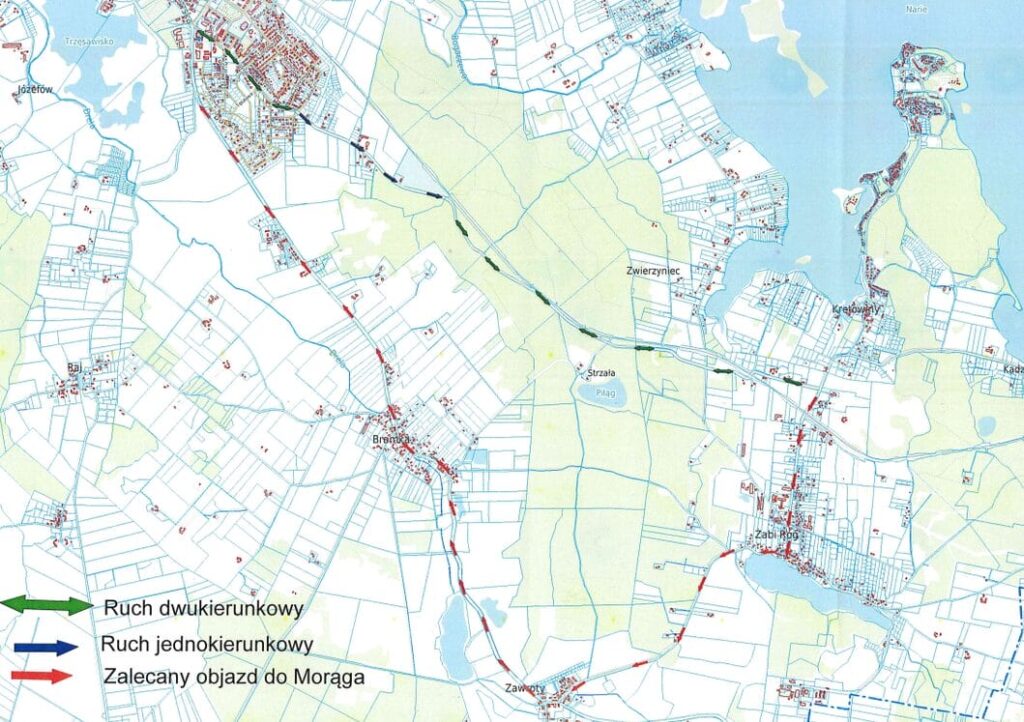 Zmiana Organizacji Ruchu W Ostródzie.