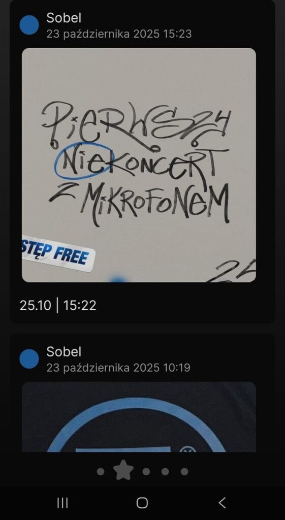 Sobel zagrał w Ostródzie. Fani docenili jego spontaniczny koncert! 2 Sobel Zagrał W Ostródzie. Fani Docenili Jego Spontaniczny Koncert!
