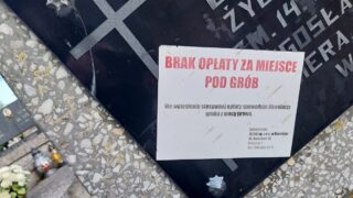 Akcja naklejkowa w Ostródzie. Likwidacje to naturalny proces