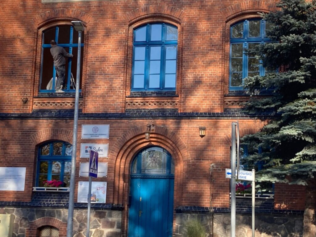 Remont Parafii Ewangelickiej W Ostródzie.