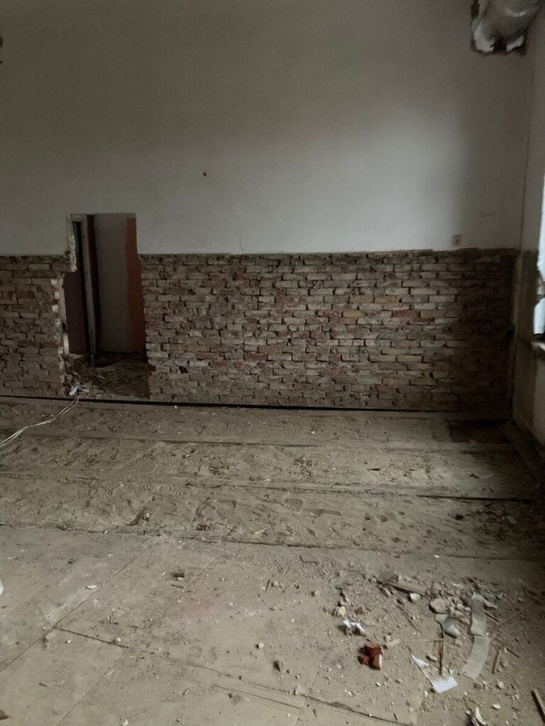 Remont Parafii Ewangelickiej W Ostródzie.