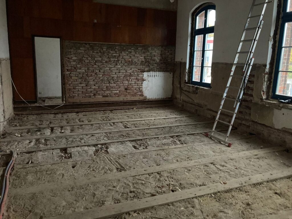 Remont Parafii Ewangelickiej W Ostródzie.
