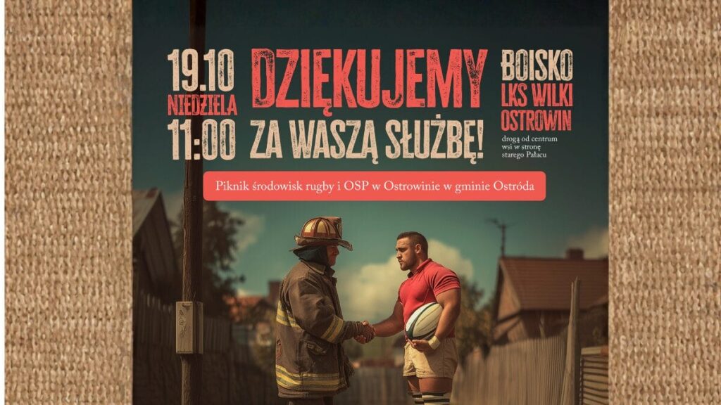 Wilki Ostrowin – klub rugby z sercem i misją.
