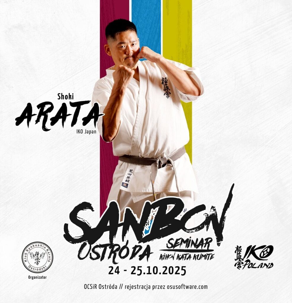 Ostródę odwiedzi mistrz karate z Japonii. Sensei Shoki Arata na Sabon 2025! 2 Ostródę Odwiedzi Mistrz Karate Z Japonii. Sensei Shoki Arata Na Sabon 2025!