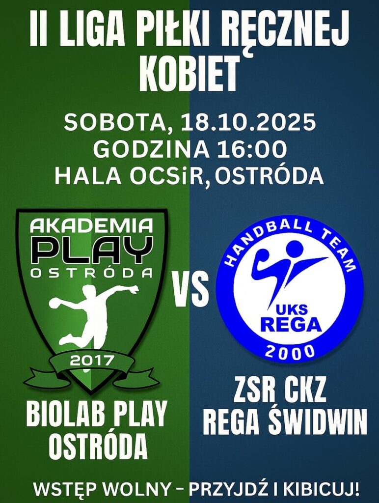 Historyczny moment dla piłki ręcznej w Ostródzie! Pierwszy domowy mecz II ligi kobiet już w sobotę 2 Biolab Play Ostróda
