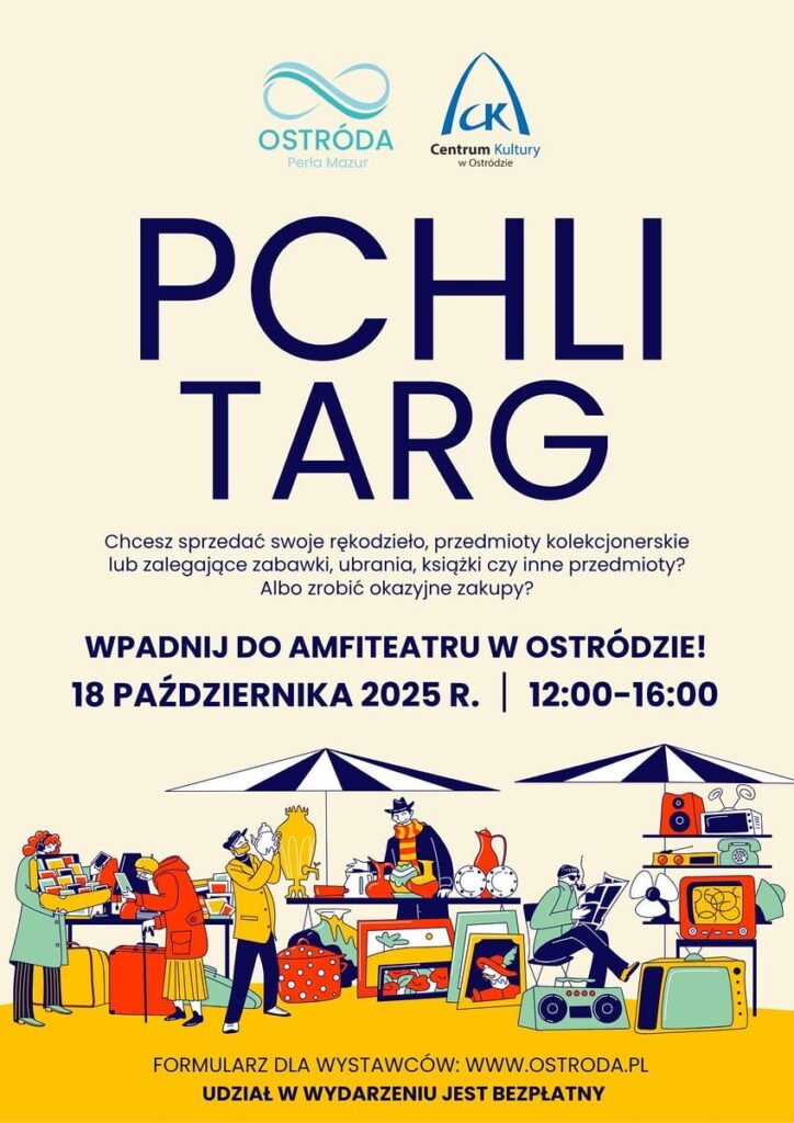 Ostróda Z Kolejną Giełdą Płytową I Pierwszym Pchlim Targiem!