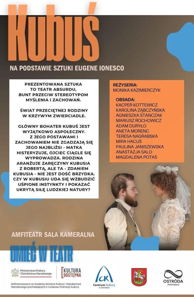 Projekt Umieć w Teatr w Ostródzie - warsztaty i spektakle 4 Projekt Umieć W Teatr W Ostródzie - Warsztaty I Spektakle