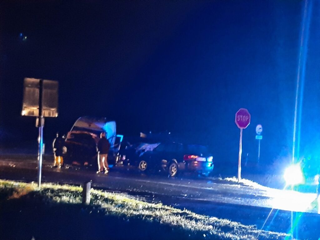 Karambol Na Krajowej 16 Pod Ostródą. Zderzyły Się 4 Pojazdy! - Zdjęcia