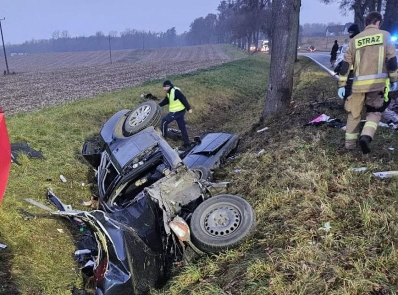 Region: Wypadek pod Suszem. 19-latek zginął na miejscu, 18-latka walczy o życie 2 Wypadek