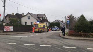 Wypadek na motorowerze elektrycznym w Miłomłynie.