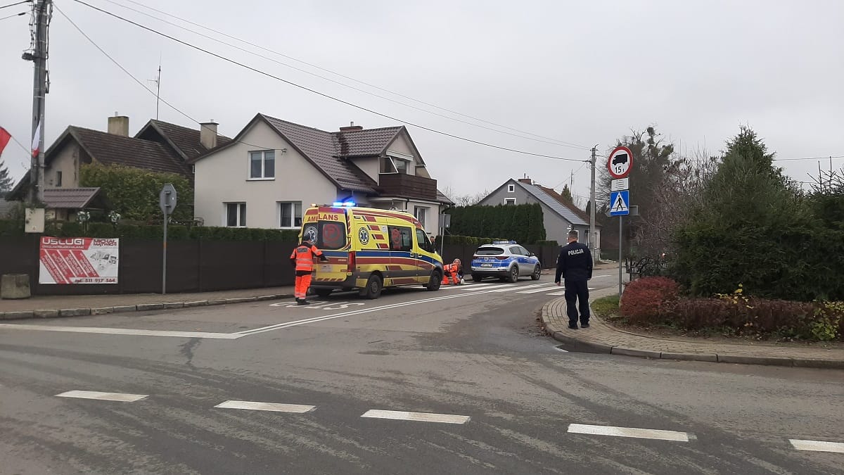 Wypadek Na Motorowerze Elektrycznym W Miłomłynie.