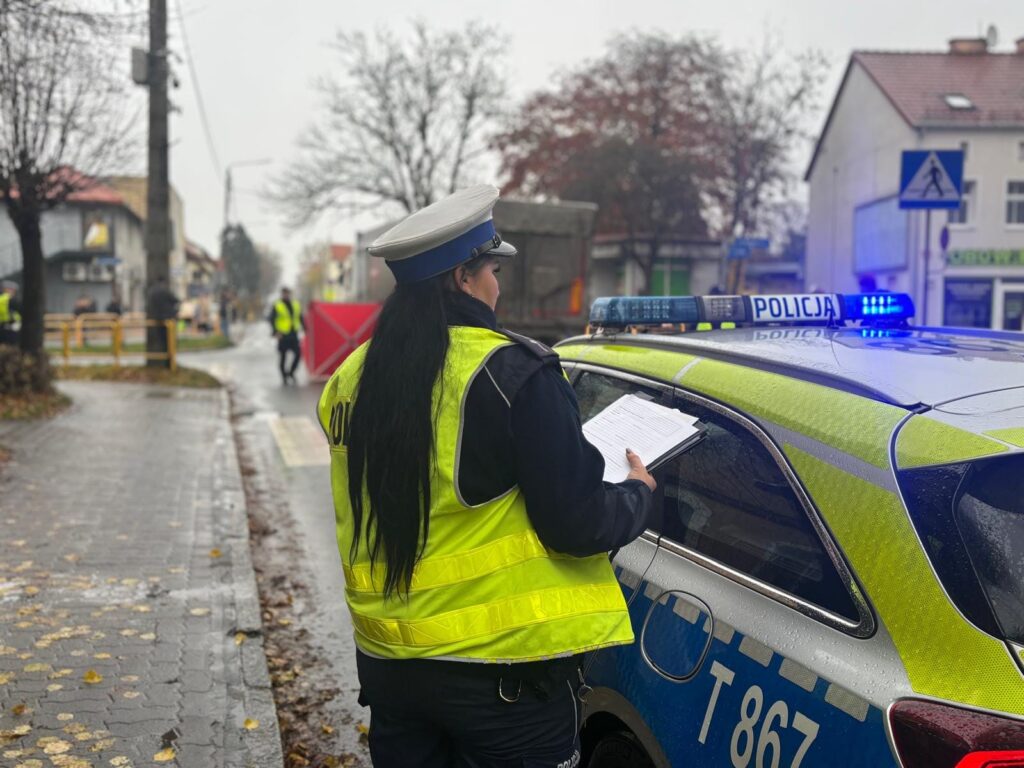 Wypadek W Morągu - Nie Żyje Kobieta Potrącona Przez Ciężarówkę!