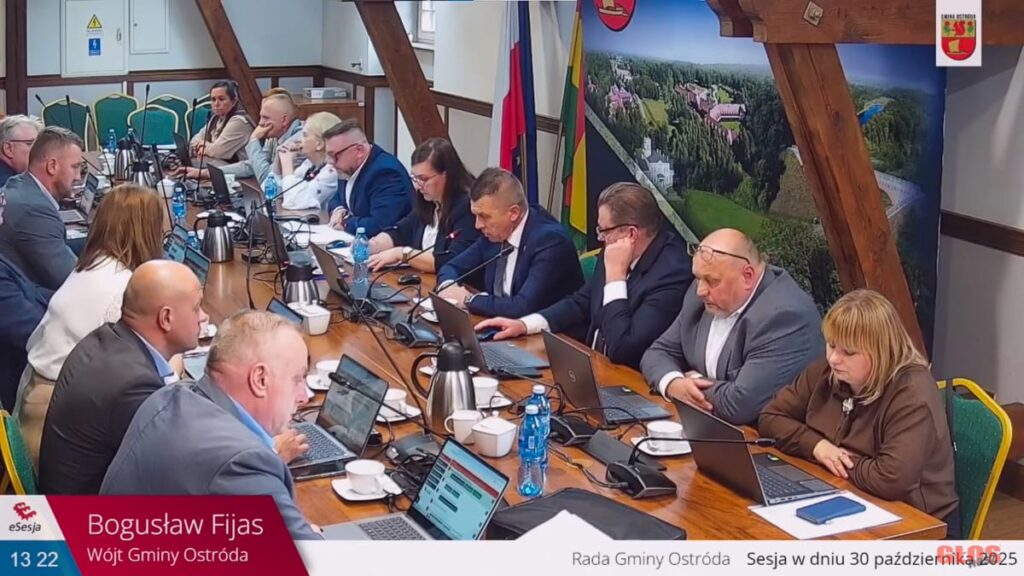 Gmina Ostróda: Fijas traci cierpliwość – opozycja zatrzymuje jego projekt spółki 2 Sesja Gmina Ostroda