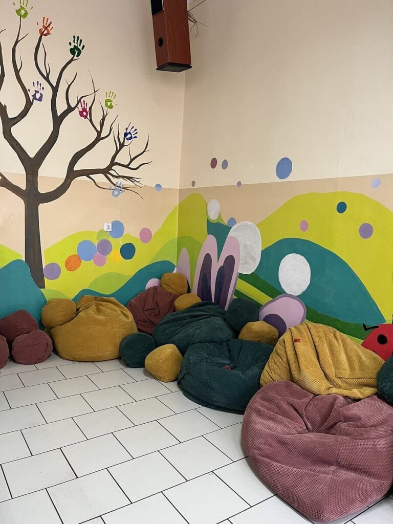 Staszic ma strefę chilloutu - wykonali ją uczniowie 3 Staszic Ma Strefę Chilloutu