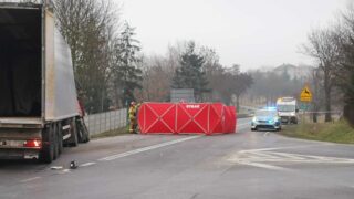 Śmiertelny wypadek w Lubawie - zderzenie osobówki z ciężarówką!