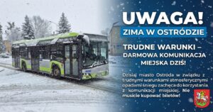 Autobusy dziś ZA DARMO. Miasto reaguje po trudnej nocy i apeluje: mniej aut, więcej rozsądku 16 Autobusy W Ostródzie Za Darmo