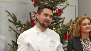 Lorek z programu MasterChef oceniał pierogi w Ostródzie.