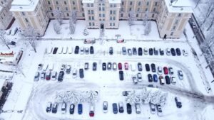 Parking przed starostwem w Ostródzie za 334 tys. zł. Umowa podpisana, start prac po zimie 17 Parking Starosto Powiatowe W Ostródzie