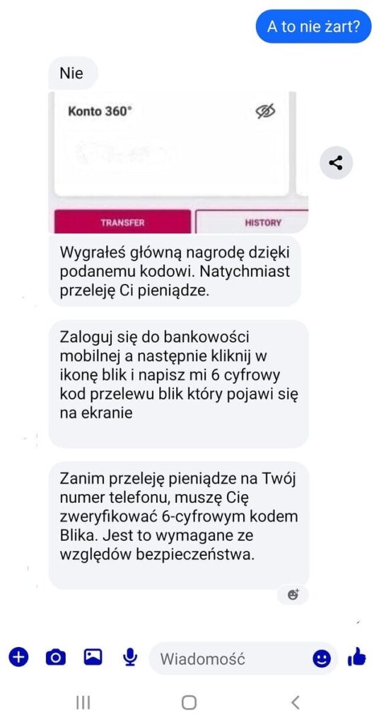 Kolejny sposób internetowych oszustów. Nie daj się nabrać "na loterię" 4 Kolejny Sposób Internetowych Oszustów. Nie Daj Się Nabrać &Quot;Na Loterię&Quot;