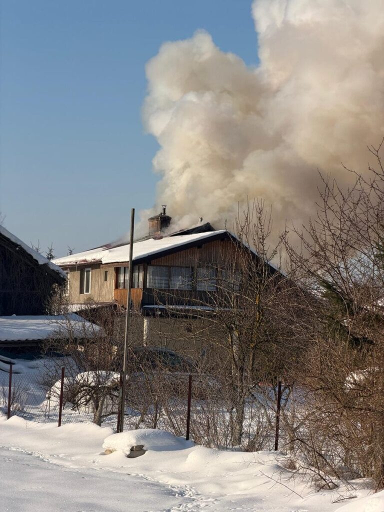 Pożar Domu W Kątnie W Gminie Ostróda