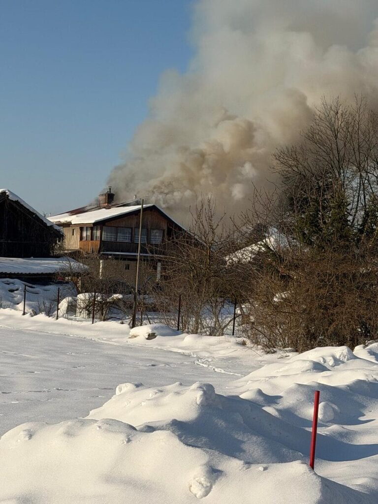 Pożar domu w Kątnie w gminie Ostróda 8 Pożar Domu W Kątnie W Gminie Ostróda