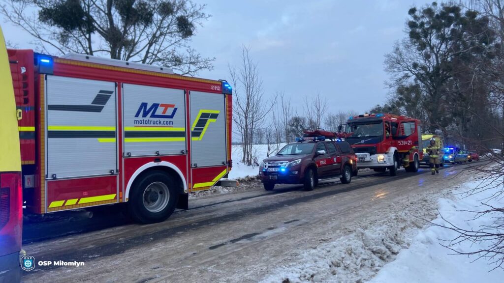 Wypadek Między Miłomłynem A Bynowem