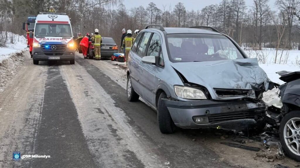 Wypadek Między Miłomłynem A Bynowem