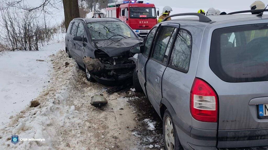 Wypadek Między Miłomłynem A Bynowem