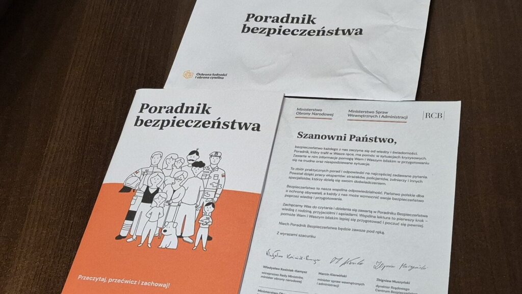 Poradnik Bezpieczeństwa Trafił Do Mieszkańców Powiatu Ostródzkiego